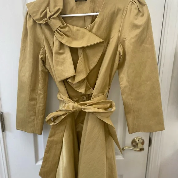 Ryu Dress With Bow Detail and tie belt NWT - Picture 7 of 10